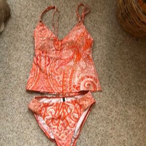 Anne Klein Tankini Bathing Suit size 6